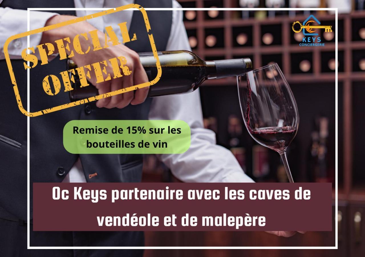 Apartament Le Cathare-Limoux-Wifi-Parking Free-Oc-Keys Zewnętrze zdjęcie